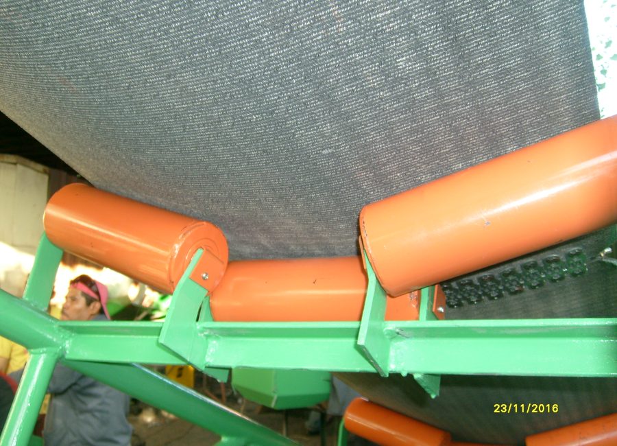 Banda transportadora de rodos