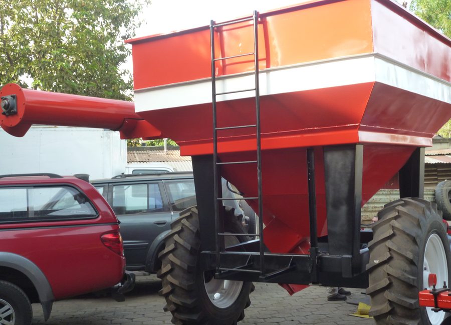 Tráiler granelero fabricado por FIATA