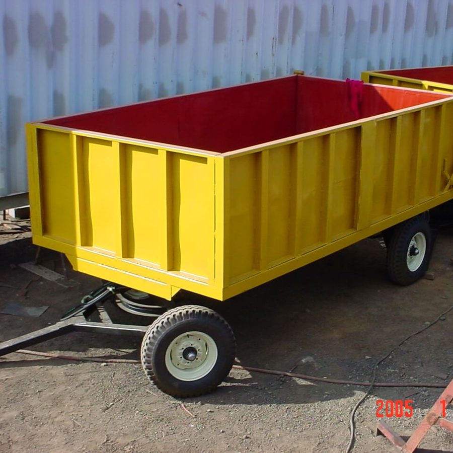 Tráiler multiuso con volteo